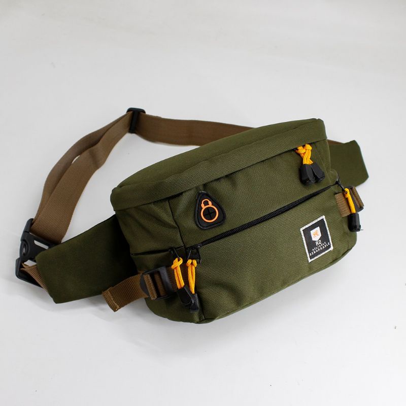 Tas Pria Terbaik / Terlaris / Tas Pinggang Pria R2 006 / Tas Waistbag