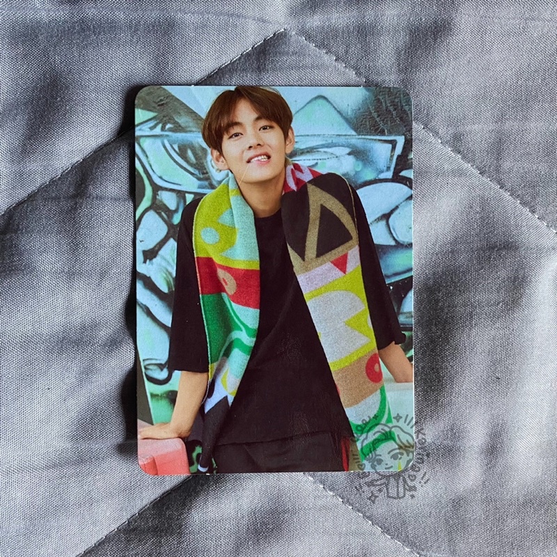 BTS Official Photocard Season’s Greetings 2017 Taehyung DVD SG17 PC V