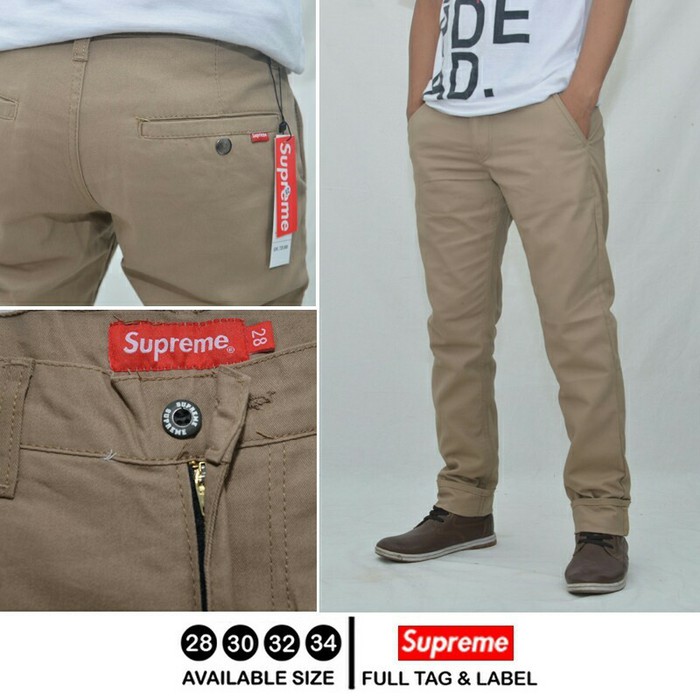 CELANA JEANS SUPREME ORIGINAL/FASHION PRIA/CELANA/JEANS/SUPREME