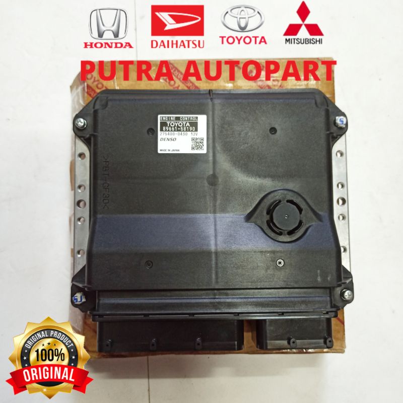 Ecu Alphard Vellfire 88661-58190 / 58191 Original Toyota