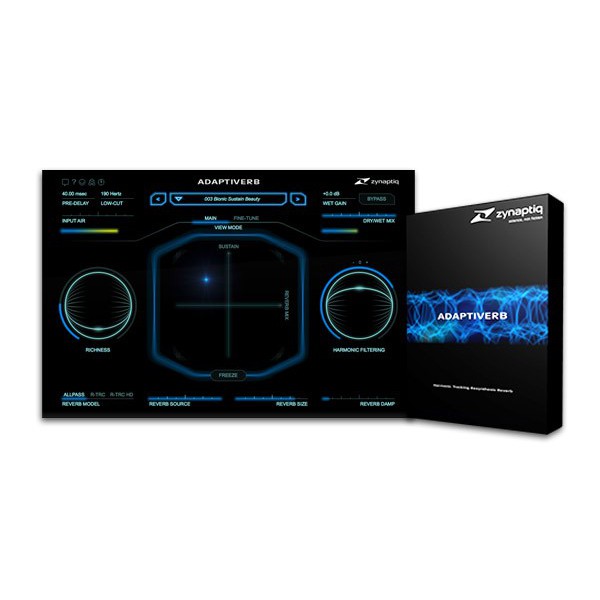 Plugin Zynaptiq ADAPTIVERB (vst reverb untuk mixing semua instrumen)