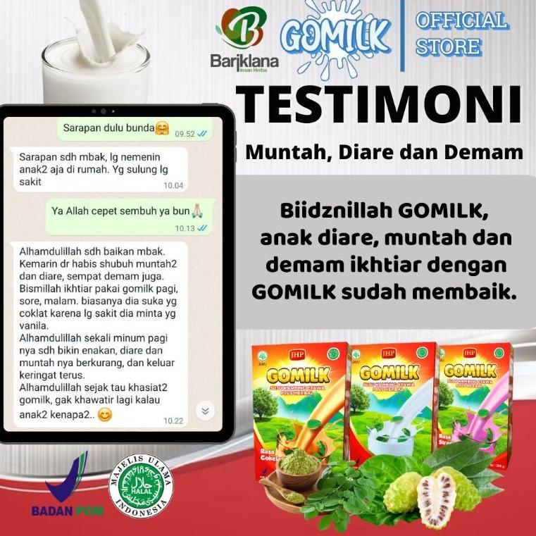 

Terbaru.. [] GOMILK Susu Kambing Etawa Plus Herbal Halal ( 1 Paket isi 6) 97