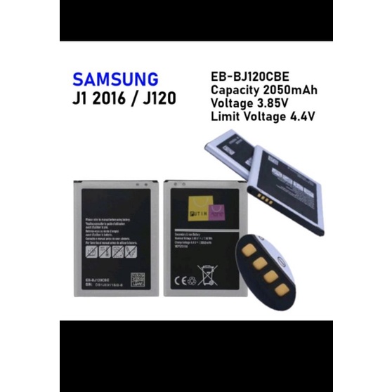Baterai Original Samsung J120/J1 (2016)Baterai