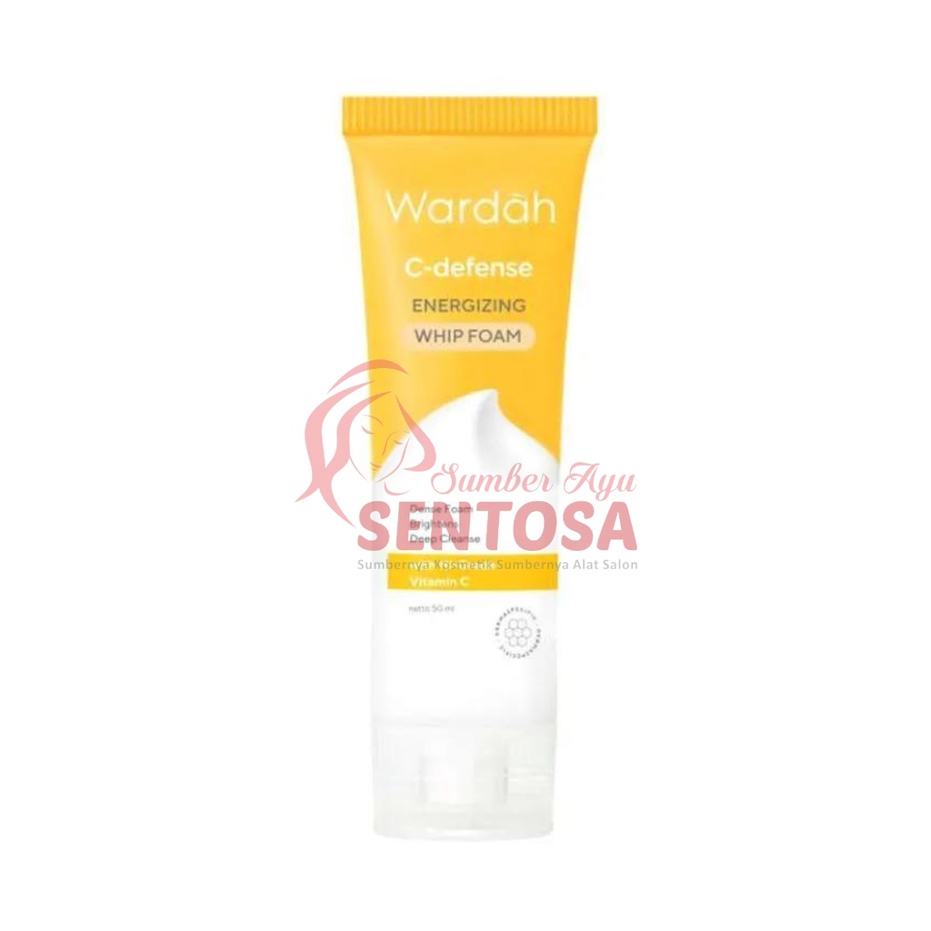 WARDAH C-DEFENSE ENERGIZING WHIP FOAM 50ML