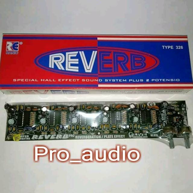 Kit Echo Reverb 2 potensio