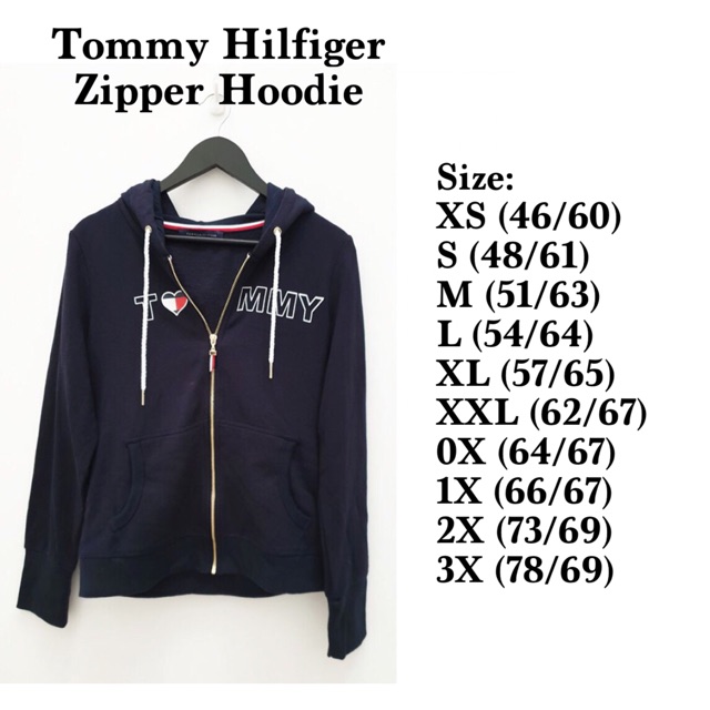 tommy hilfiger zipper hoodie