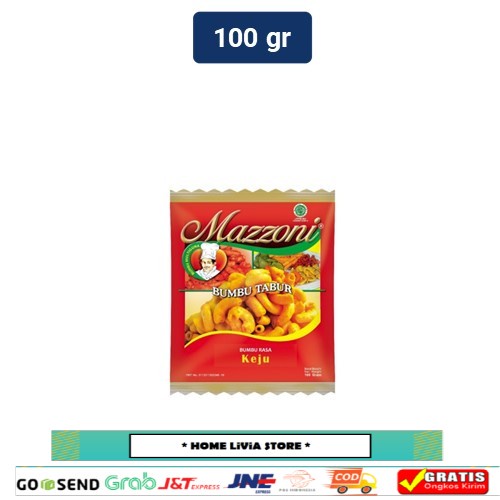 

Mazzoni Bumbu Tabur Keju 100 gr