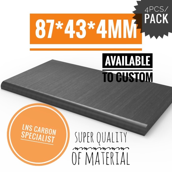 

carbon vane 87x43x4 mm isi 4pcs