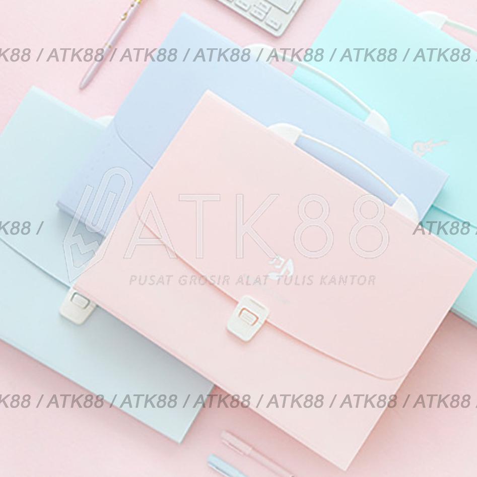 

Ready stok Expanding File Folder/Map Kantong Plastik File Holder Bag map dokumen ◘◘ (Big Sale)
