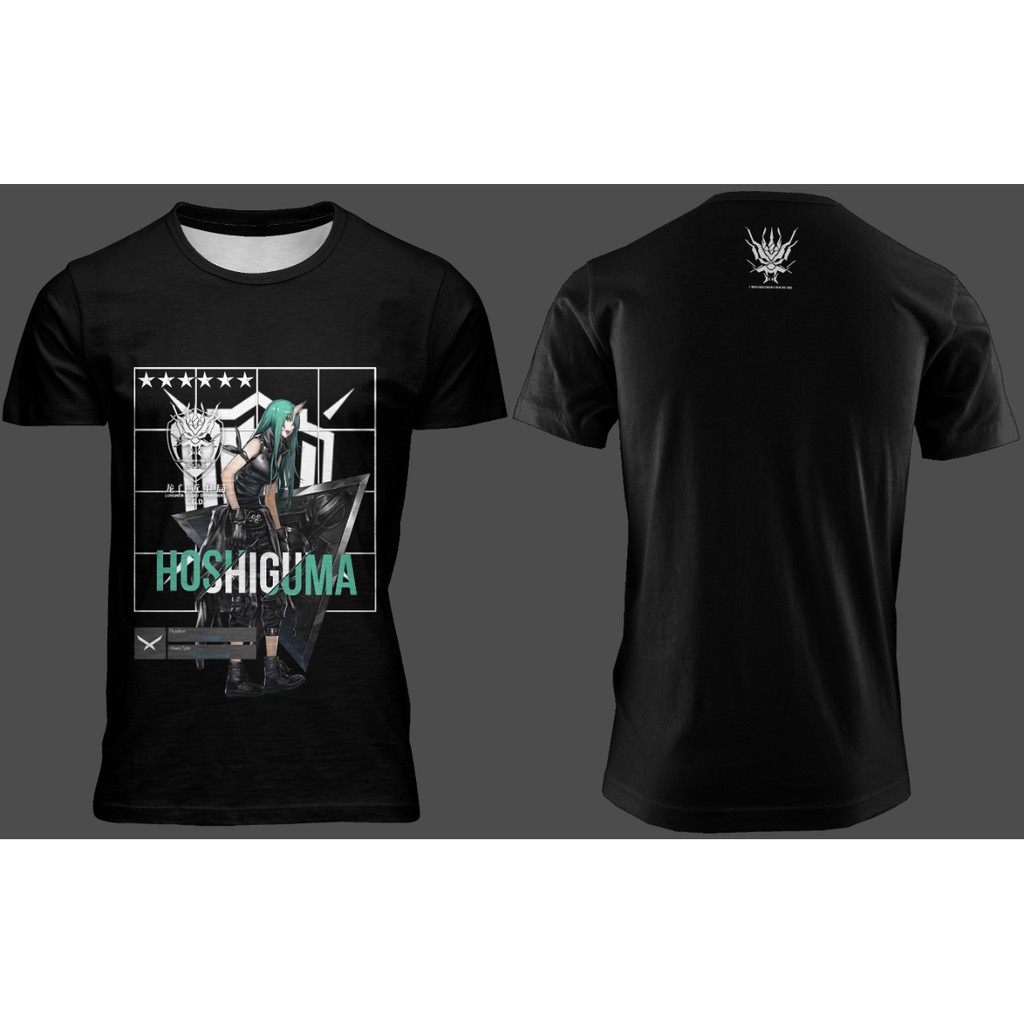 T-shirt/Kaos Anime Hoshiguma Arknight DTF
