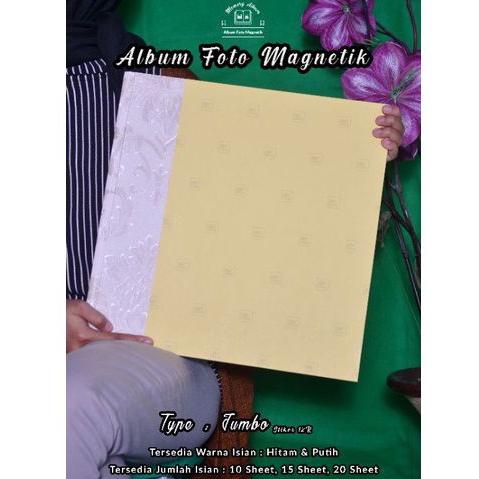 Album Foto Magnetik  &quot;Stiker 12R&quot; 15 Sheet