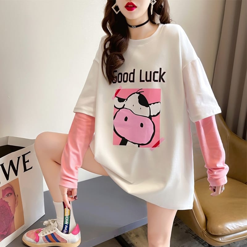 Kaos Oversize Wanita / Kaos Wanita / Atasan Wanita