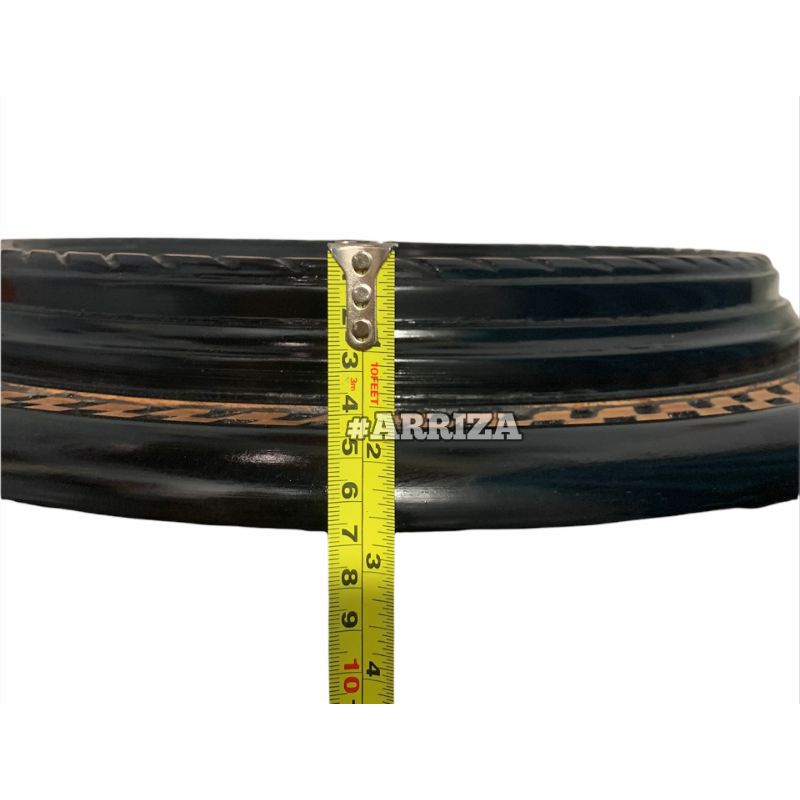 JAM DINDING KALIGRAFI DARI KAYU