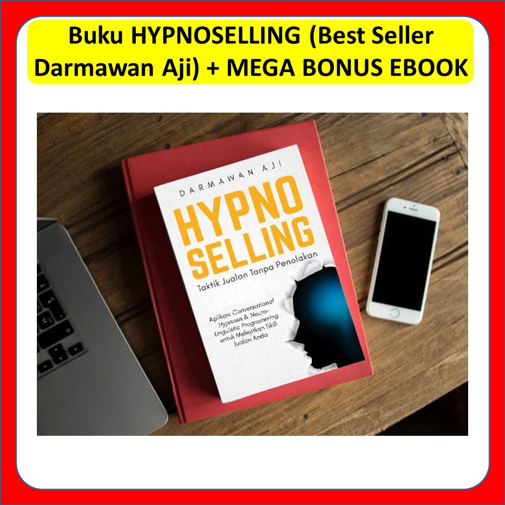 EXCLUSIVE Buku HYPNOSELLING (Best Seller Darmawan Aji) + MEGA BONUS EBOOK LIMITED