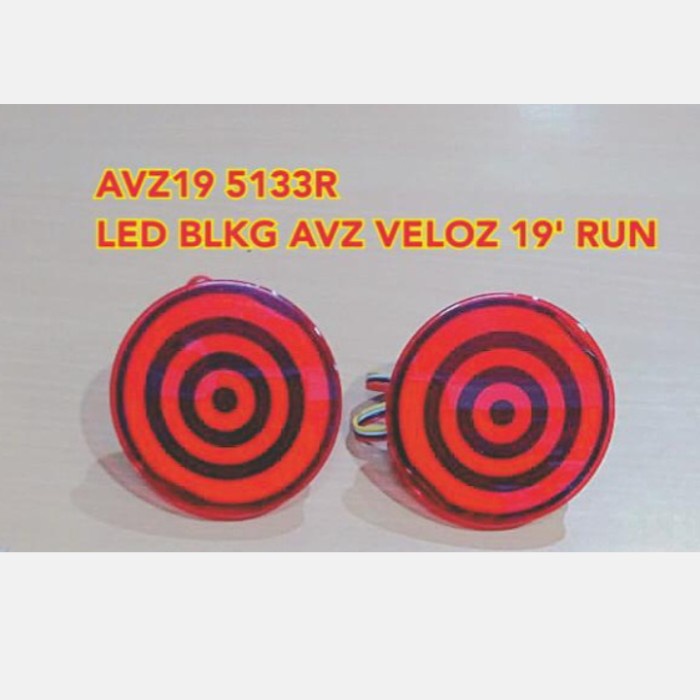Lampu LED Reflector Bemper Toyota Avanza Veloz 2019 Running
