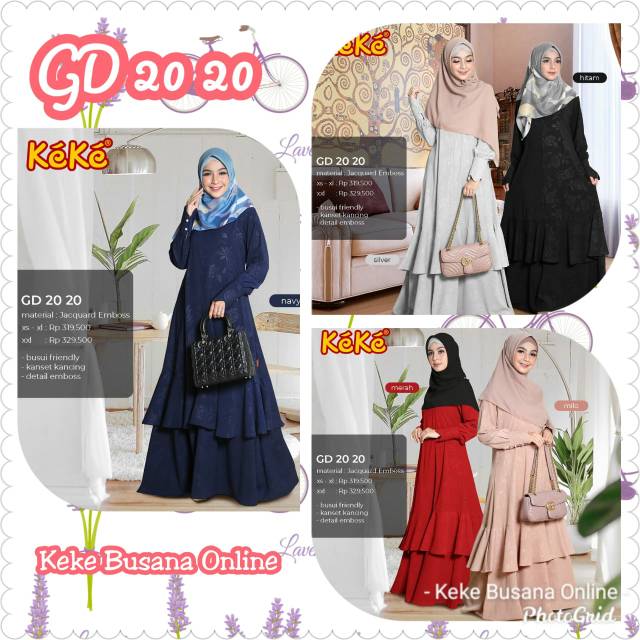 Gamis Dewasa Keke ~ GD 20 20 ~