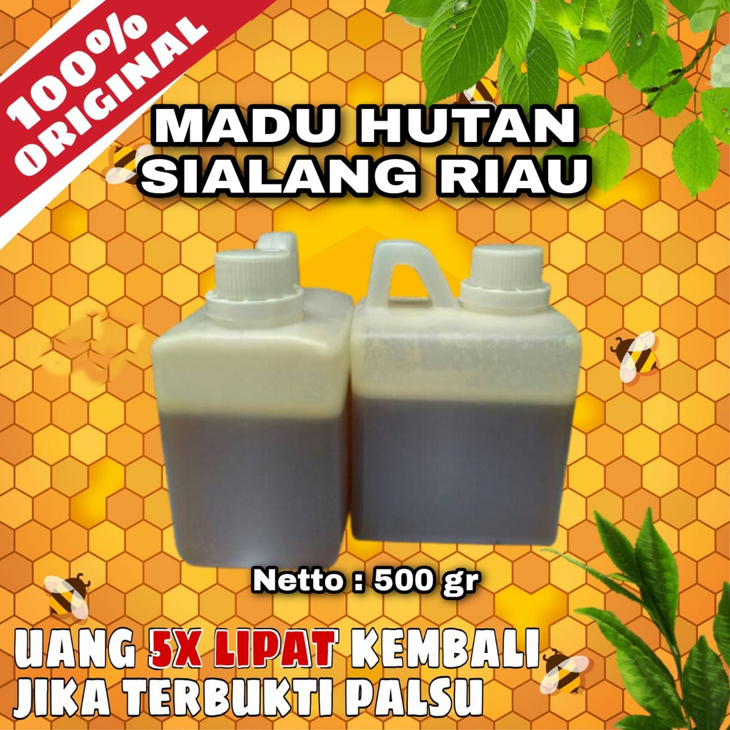 

Madu Hutan Sialang Riau Murni 100% Asli - Madu Murni Asli 500gr