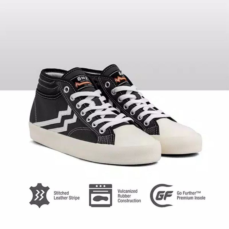 geoff max Maverick mid black white