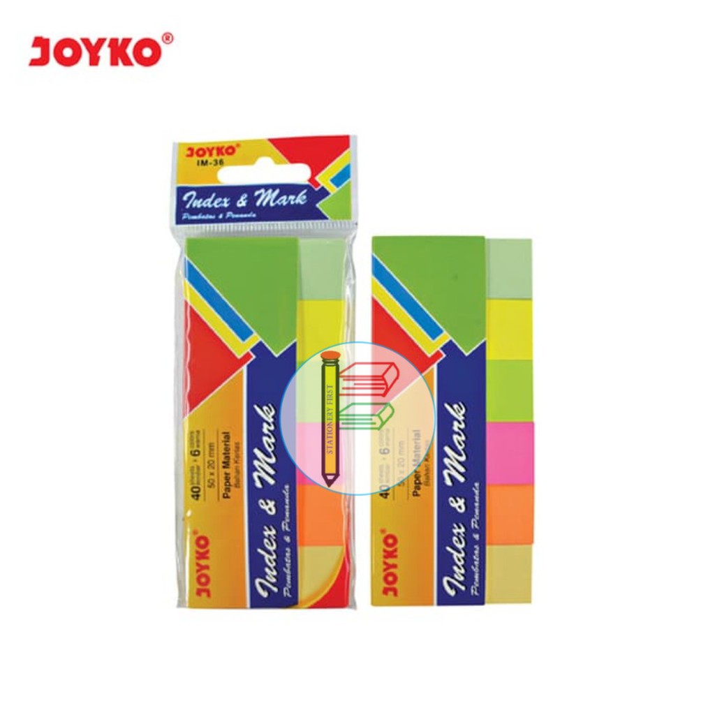 

Index & Mark / Penanda / Pembatas Joyko IM-36 Kertas setara Mark & Note Pronto