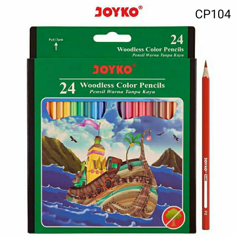 Pensil Warna Isi 24-CP104