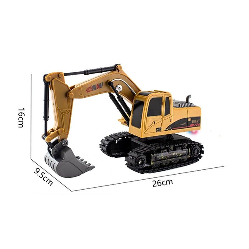 mainan rc excavator remote control