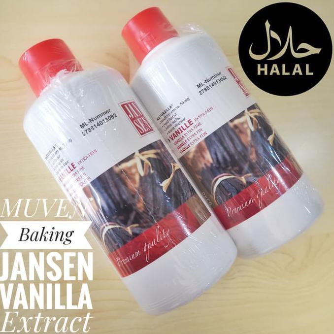 

(BISA COD) VANILLA EXTRACT JANSEN 1 KG / VANILA EKSTRAK VANILI