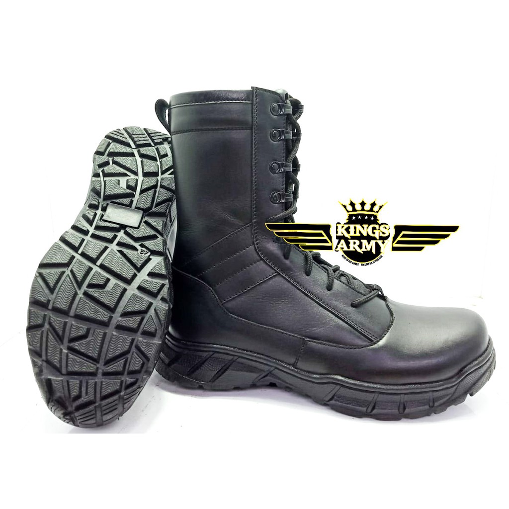 Sepatu PDL Kulit Asli Sapi Merk Kings Army Type KA-017