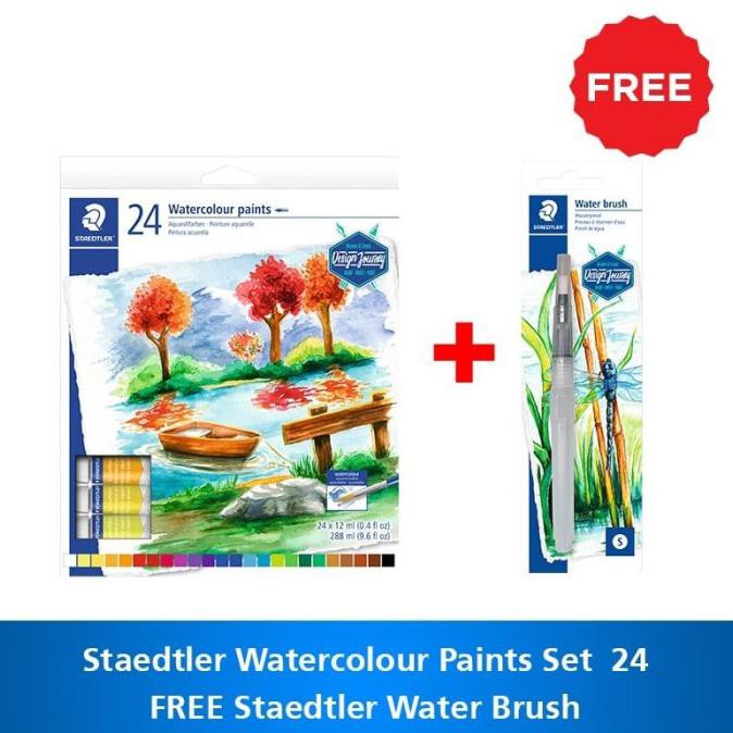 

Staedtler Watercolour Paint Tubes - Isi 24pcs