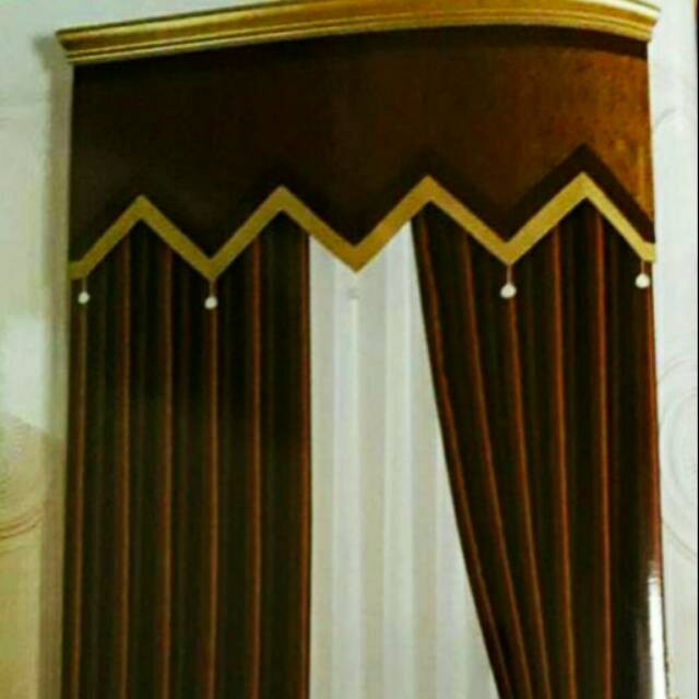 Termurah Gorden Mewah Polos Brown Hordeng Gorden Korden N87VEWfQoMZ9a