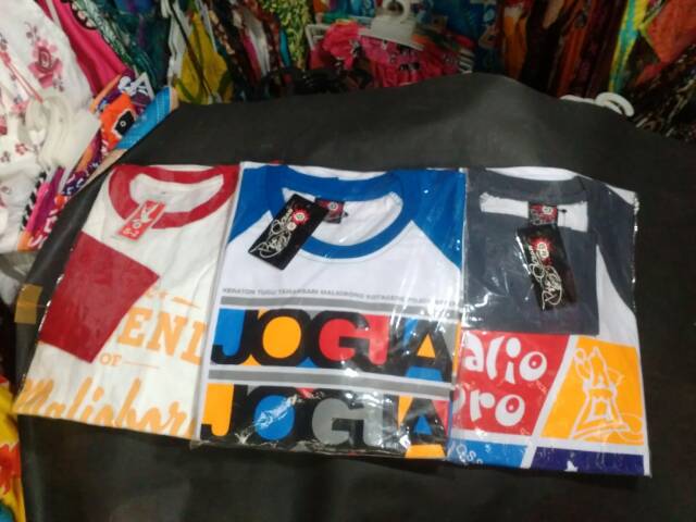 Kaos Jogja 100% Katun Lengan Panjang dan Pendek