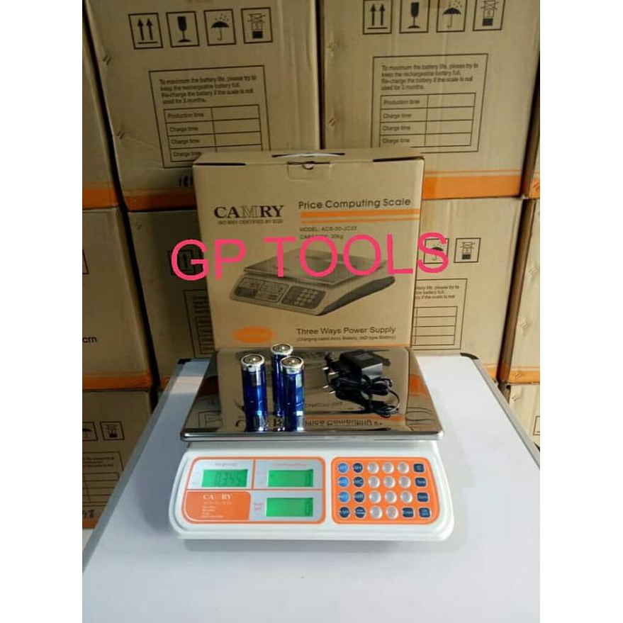 timbangan duduk digital 30 kg /30kg camry (promo, murah, bagus, modis)