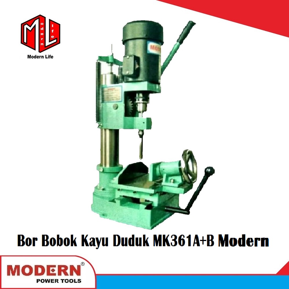 Mesin Bobok Kayu Mortiser MK-361A / Mortising Chisel MK361A