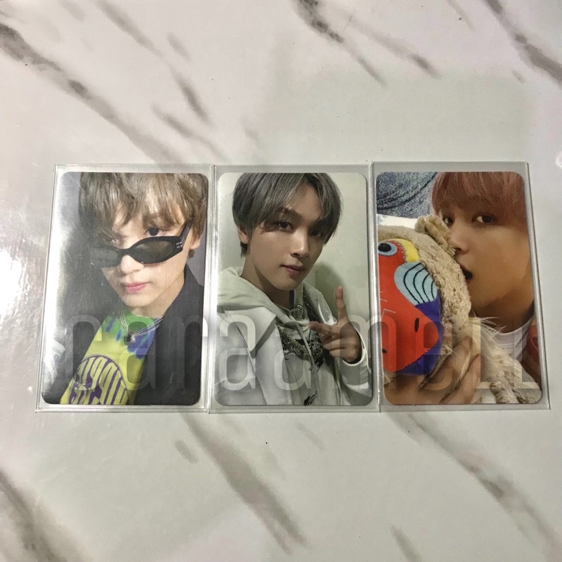 PC NCT Photocard Haechan agent, Haechan jewel universe, Haechan sticker boneka, Photocard haechan he