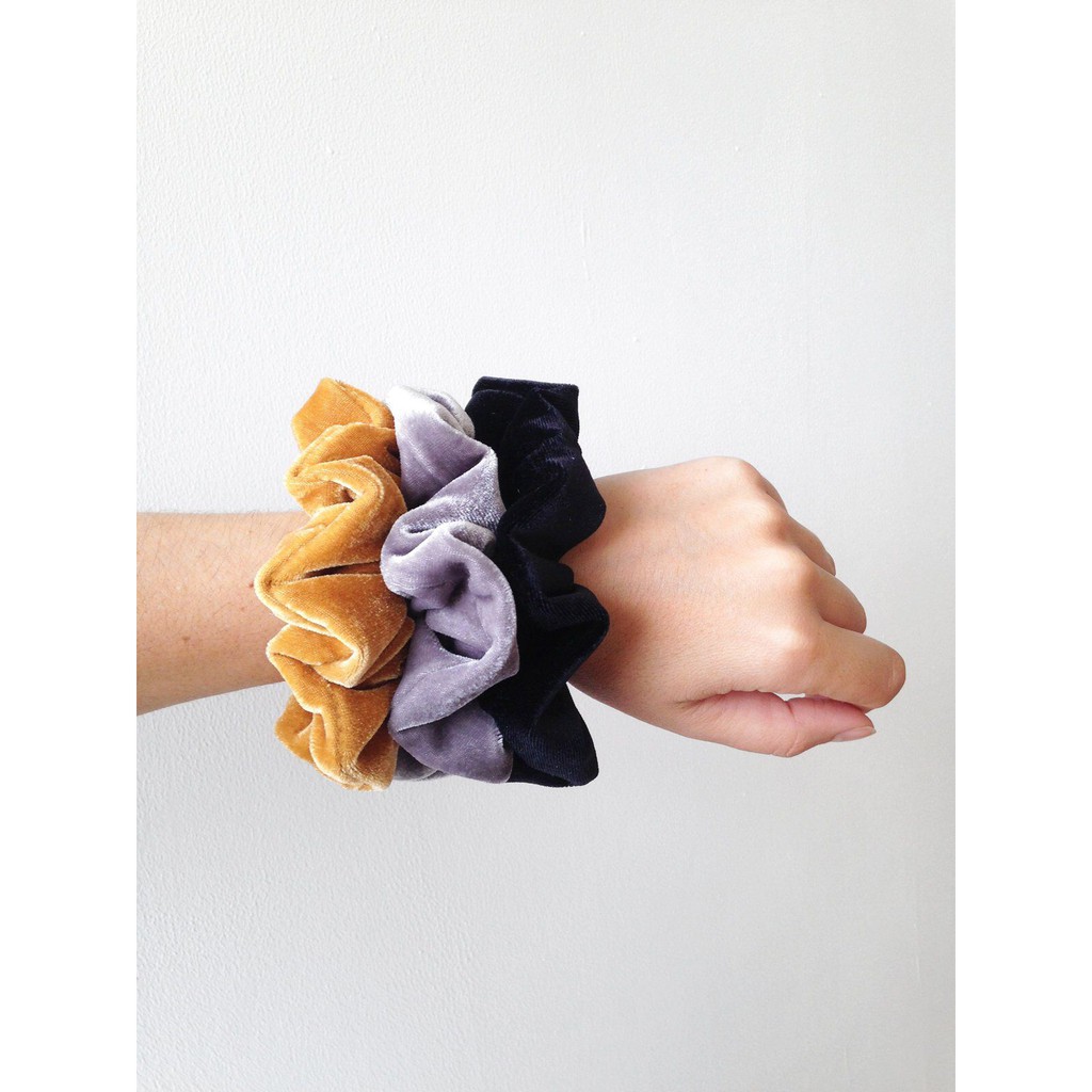 SCRUNCHIE HIJAB ikat rambut  kuncir  rambut  jumbo 