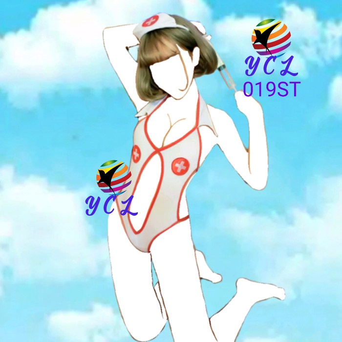 Lingerie Perawat Sexy / Costume Nurse Cosplay Suster Sexy / Kostumsexy