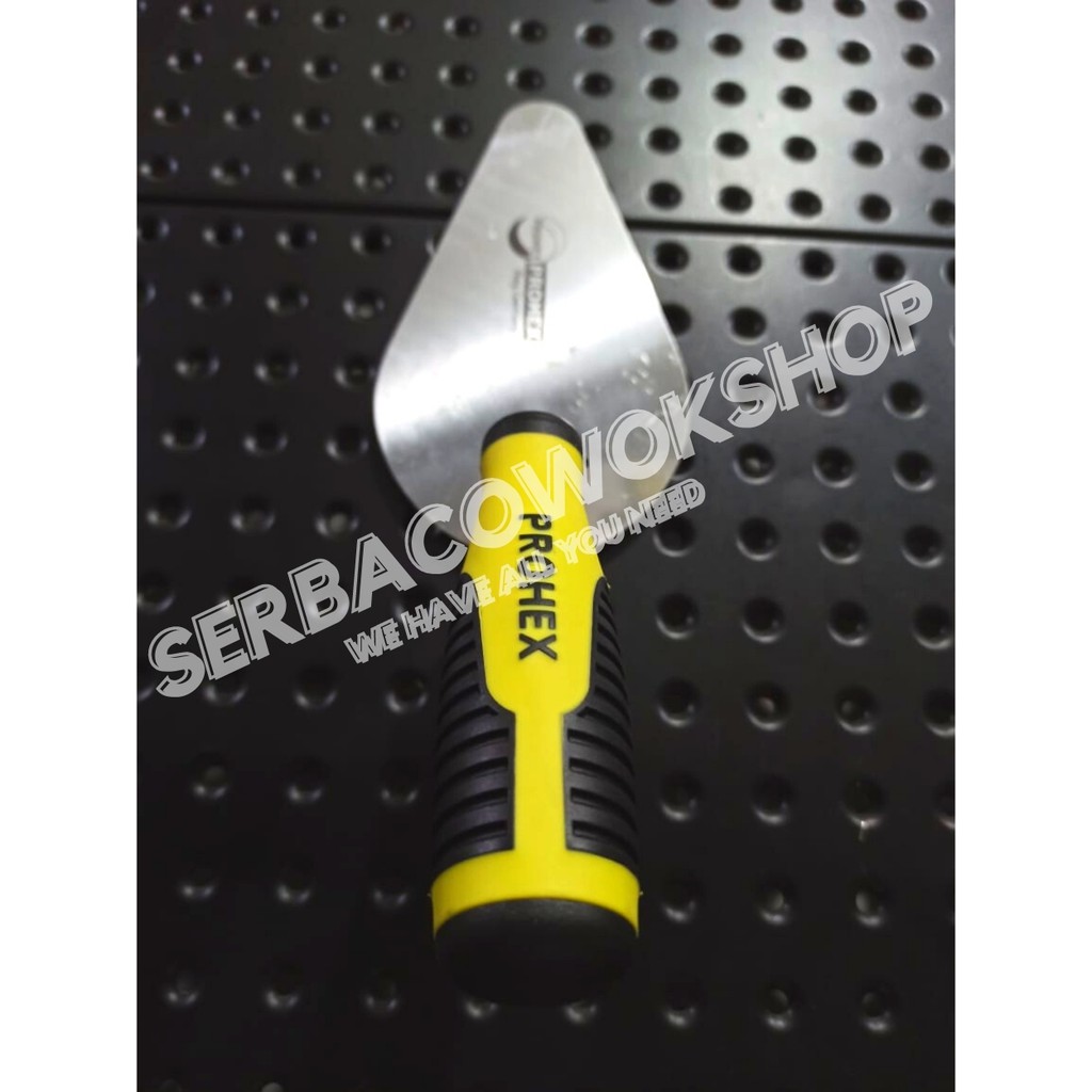 Prohex Sendok Semen lancip Acian Adukan Pasir Heavy Duty 7 Inch Hasston Termurah Berkualitas