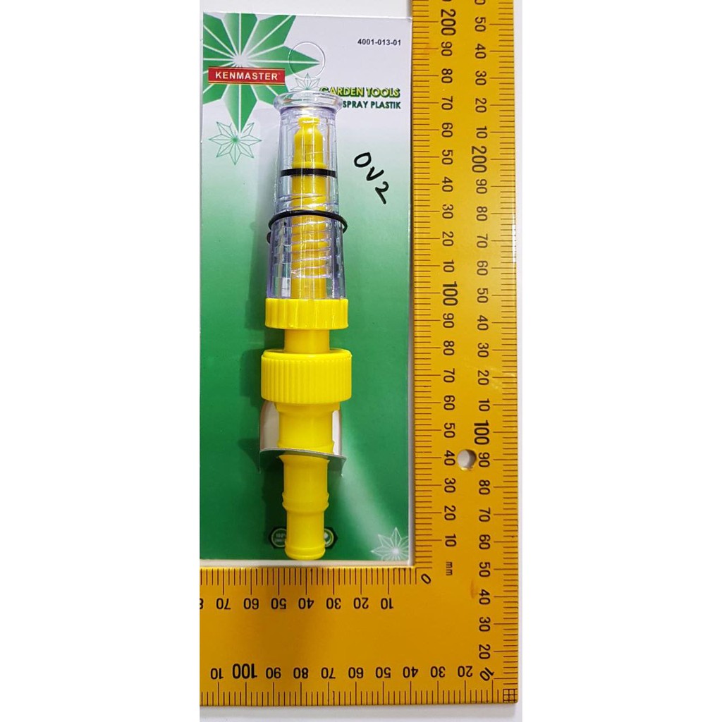 KENMASTER Semprotan air lurus PVC taman cuci motor hose nozzle