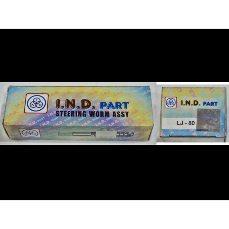 WORM STEERING STEER STIR ASSY SUZUKI LJ80 LJ-80 JANGKRIK CACING