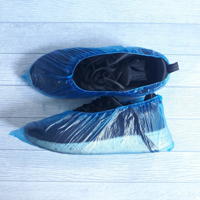 Cover Sepatu Anti Hujan Plastik / Jas Hujan Sepatu