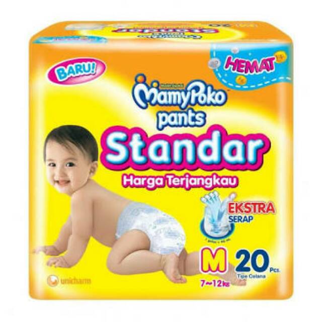 Mamypoko ppants standar M20/M34/M50