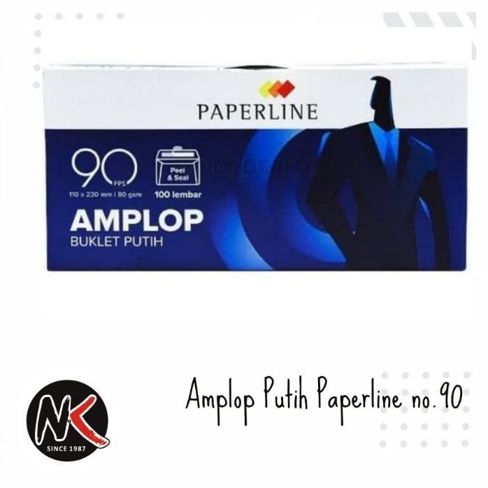 

Amplop Putih Besar Paperline No.90 Ukuran 110 mm x 230 mm