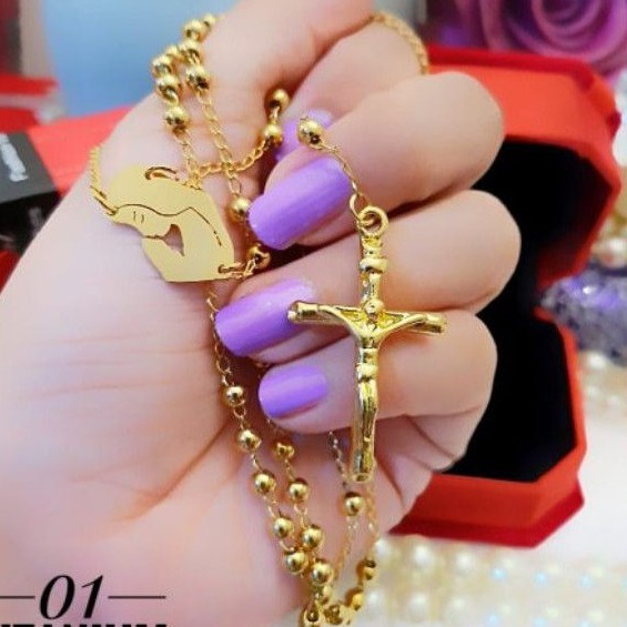 Titanium Kaling Salib 555e