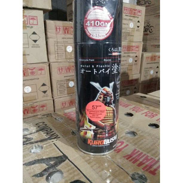 

SAMURAI PAINT 57 FLUORESCENT RED