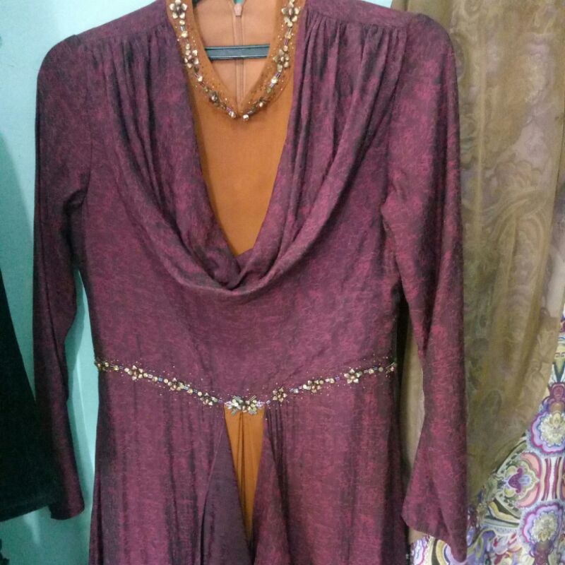 gaun shafira butik size XS bisa ld 90