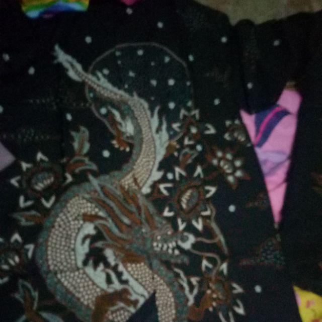 Batik Solo Cakra Panjang Kemeja Pria Katun Halus Sragenan Full Furing