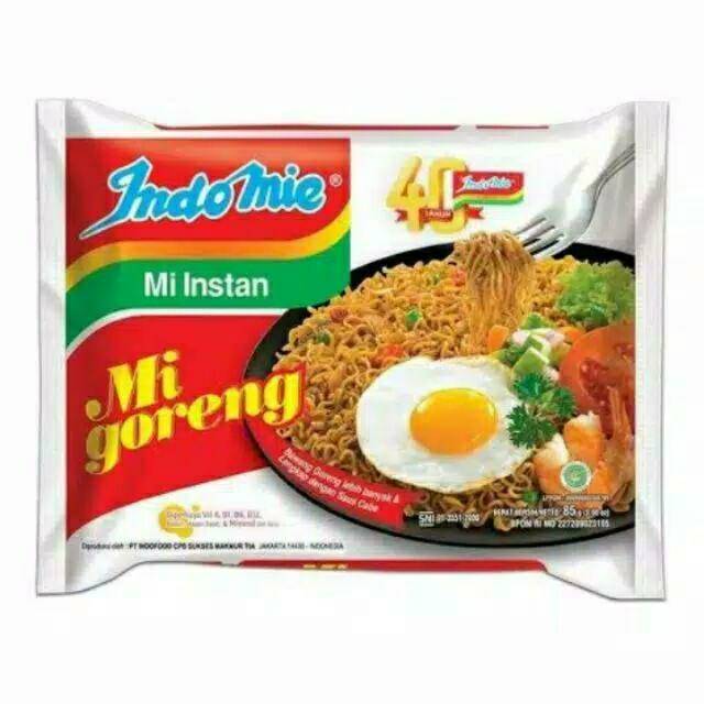 Indomie Goreng Varian Banyak