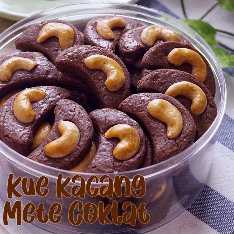 

KUE KACANG MEDE COKLAT KUE KERING LEBARAN HOME MADE ENAK TOPLES 500GR