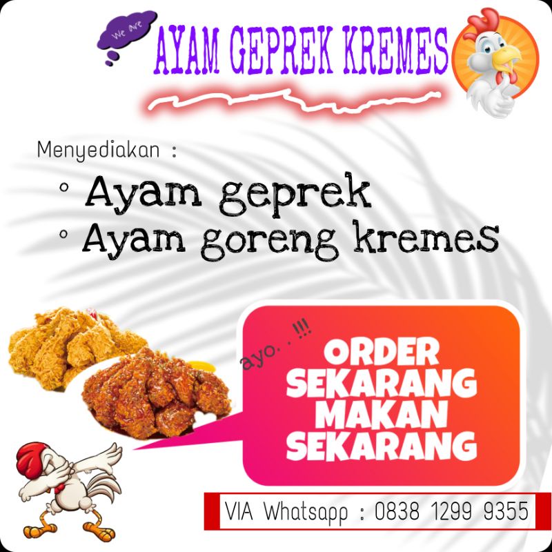 

Ayam Geprek Kremes