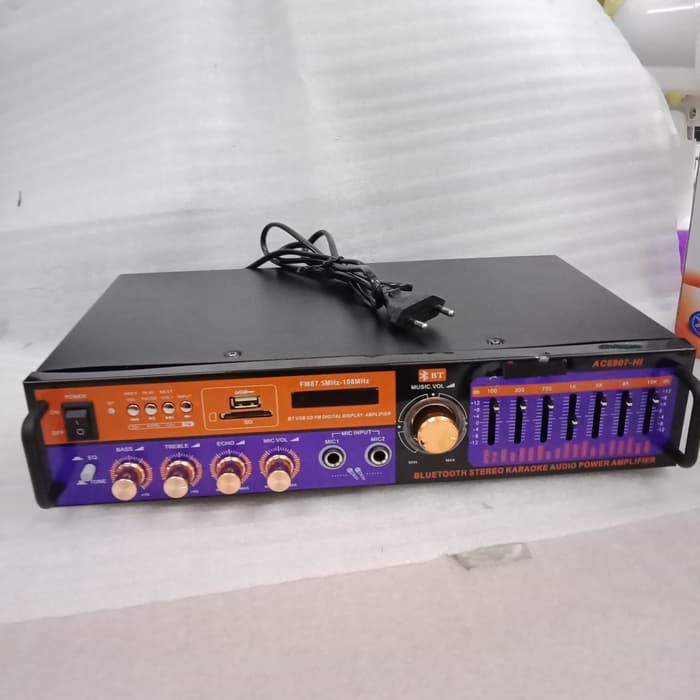 Bluetooth stereo Audio Power Amplifier