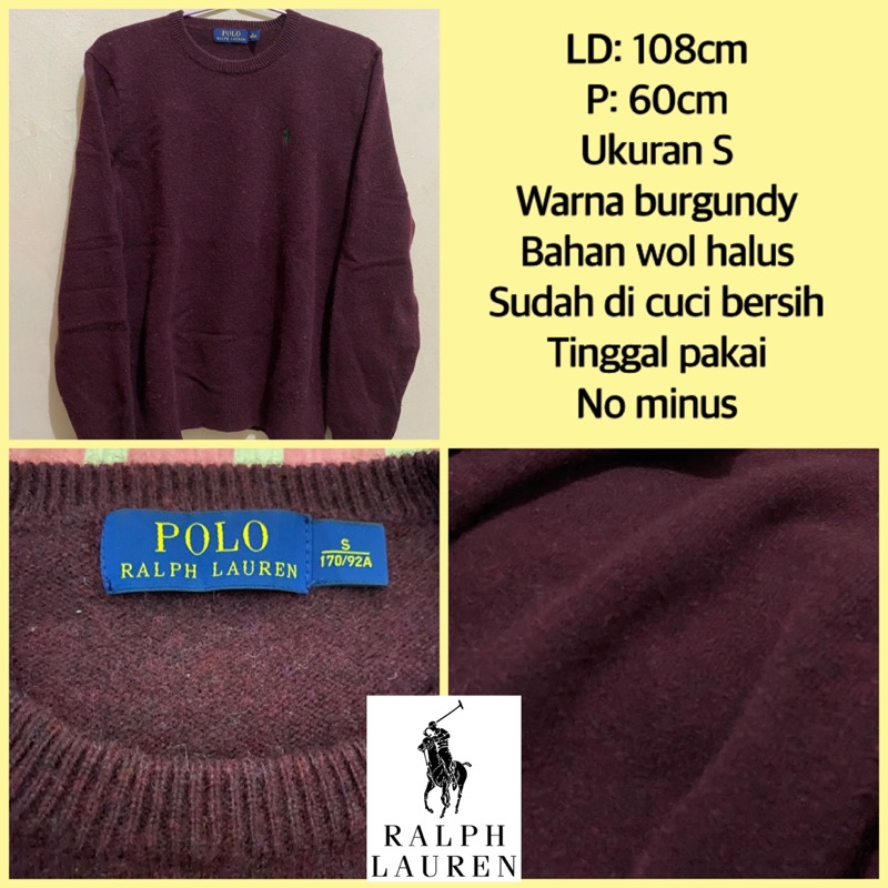Sweater POLO Ralph Lauren PRELOVED